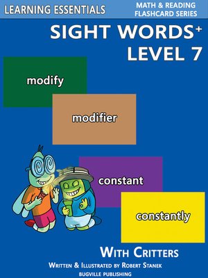 cover image of Sight Words Plus Level 7